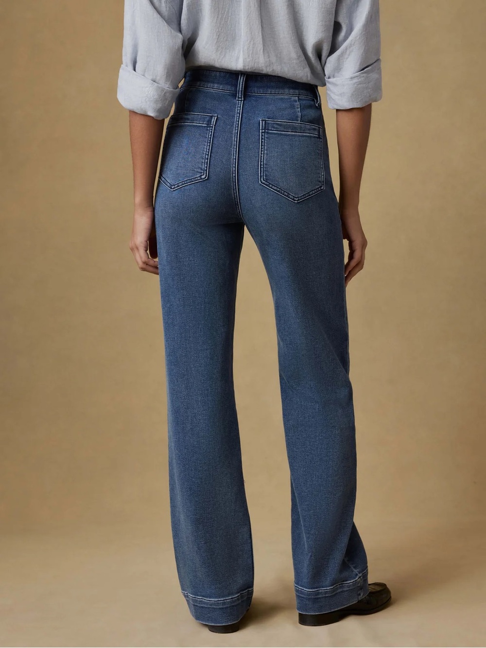 Faherty Stretch Terry Patch Pocket Pant - Riverton size 27 - Picture 9 of 11
